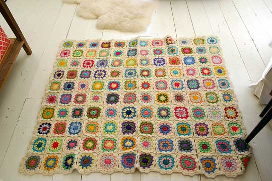 crocheted-blanket3 theinkymagpie