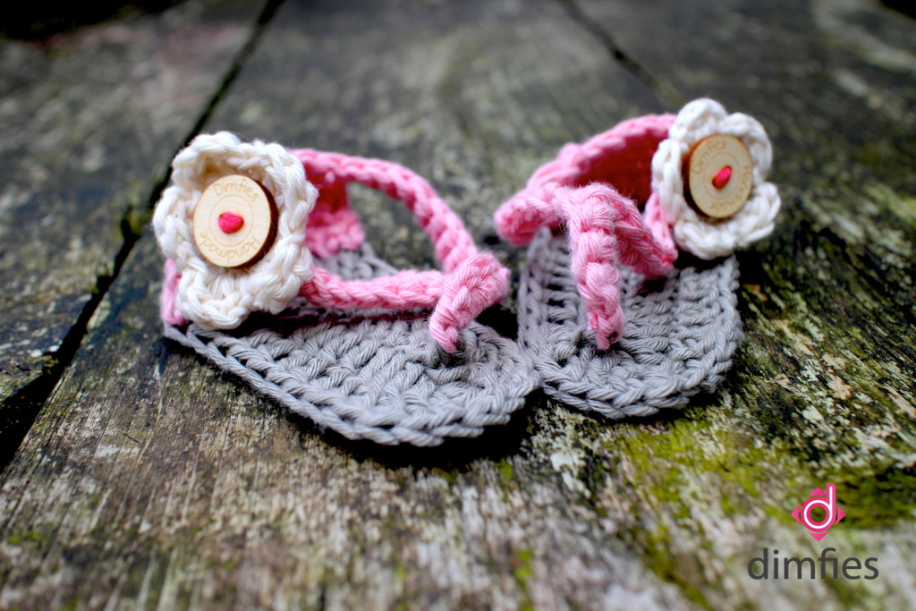 Haakpatroon baby slippers - Dimfies